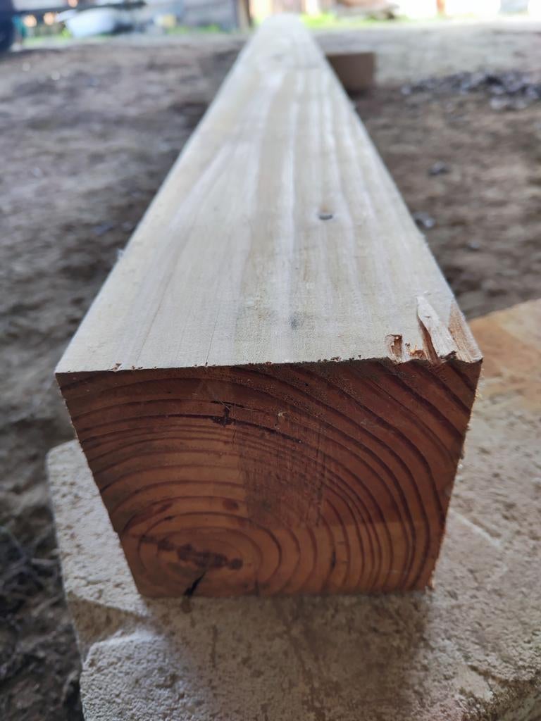 Douglas balk 2m65, Ophalen
