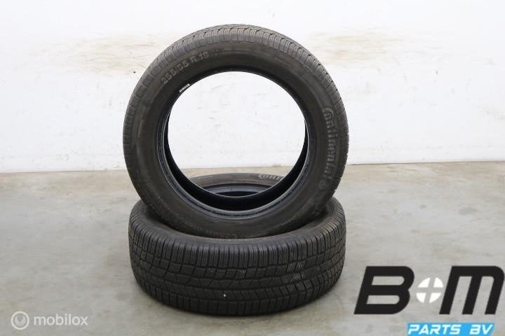 2 x 2555519 111H Conti WinterContact TS830P 6mm 255 55 19, 19 inch, Gebruikt, 255 mm, Winterbanden