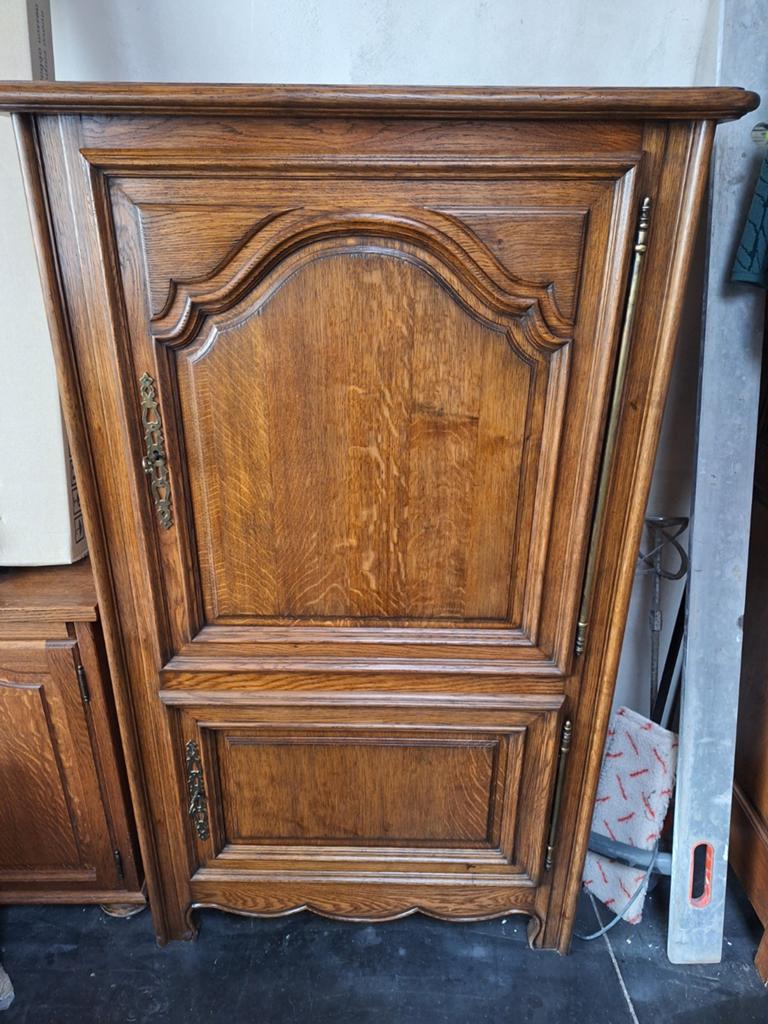 armoire de campagne française en chêne massif, Enlèvement