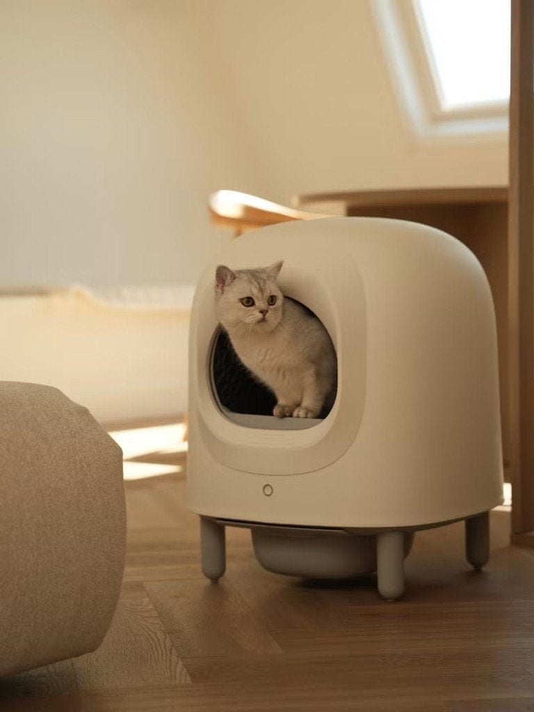 Electeische kattenbak, Ophalen of Verzenden, Zelfreinigend, Nieuw, Gesloten