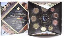 Belgique : coffret  2013 - sites miniers (8 pièces), Timbres & Monnaies, Monnaies | Belgique, Envoi, Série