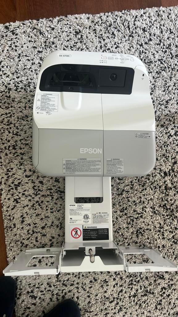 Epson EB-475WI, Ophalen, Epson, Zo goed als nieuw, LCD