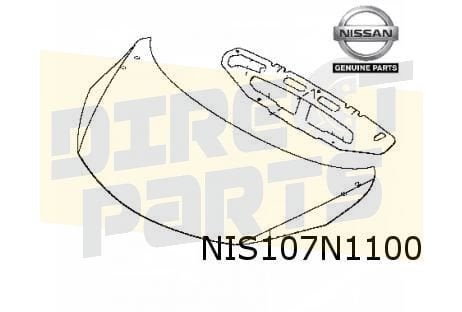 Nissan Note (8/13-5/17) motorkap (te spuiten) Origineel! F51, Autos : Pièces & Accessoires, Neuf, -, -, -