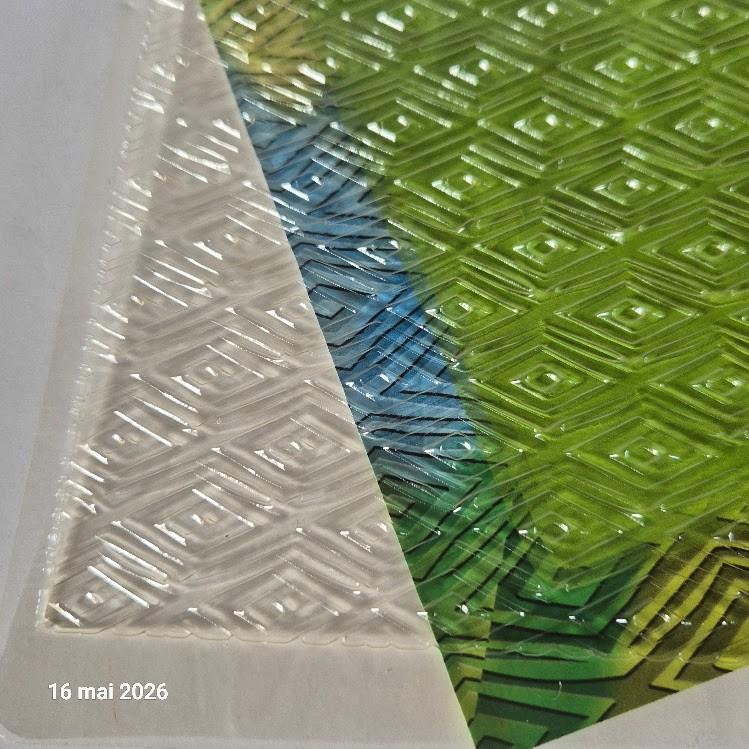 Plaque de texture, forme losange, souple, réutilisable, Neuf, Autres couleurs, Autres représentations, Autres matériaux