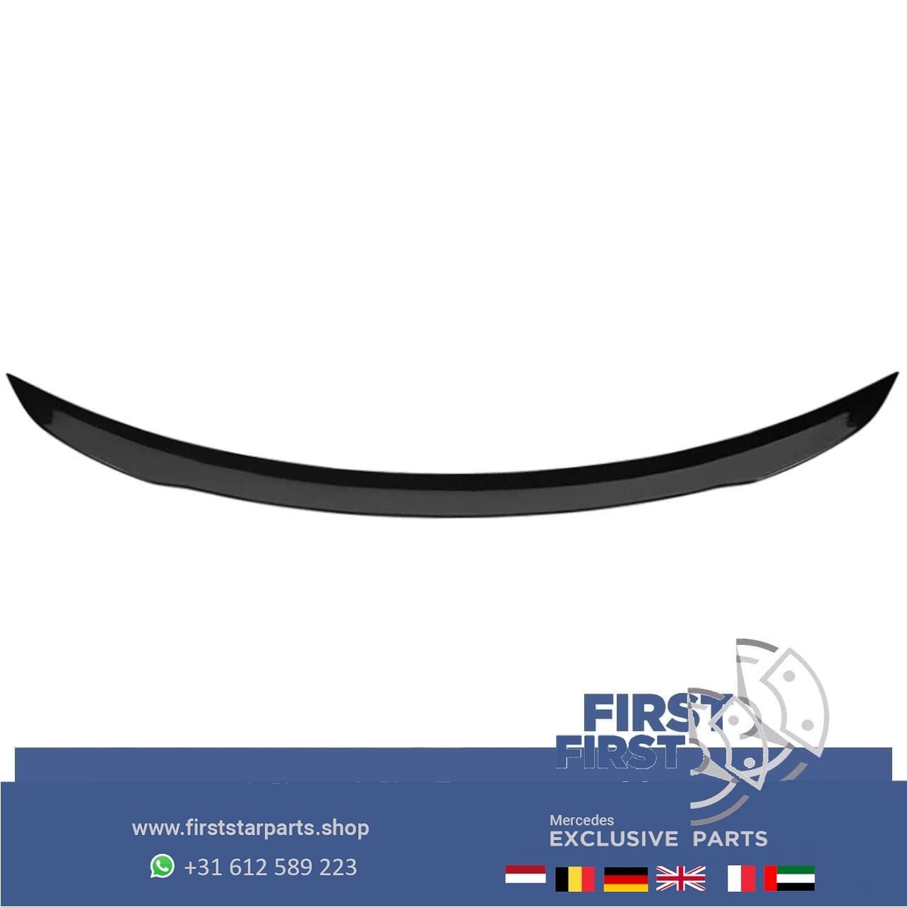 W177 V177 A KLASSE SEDAN AMG KOFFERBAK SPOILER ZWART 2018-20, Arrière, Haillon arrière, Utilisé, -