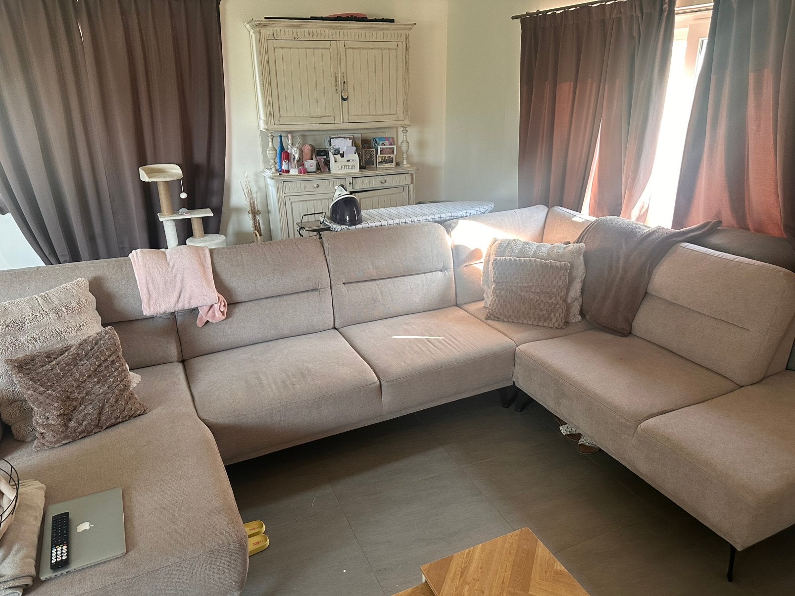 Zetel, Huis en Inrichting, Ophalen, Gebruikt, Stof