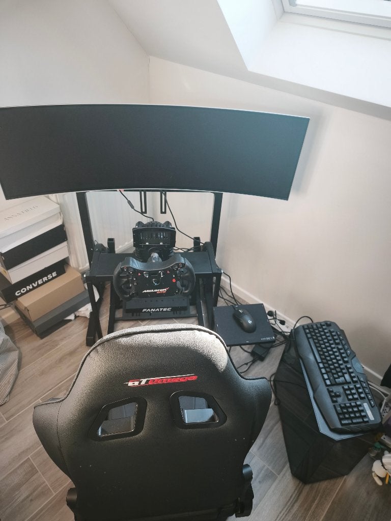 Volledige Sim Racing Setup + Gaming PC + Samsung G9 49", Computers en Software, Desktop Pc's, 32 GB, Zo goed als nieuw, AMD Ryzen 9