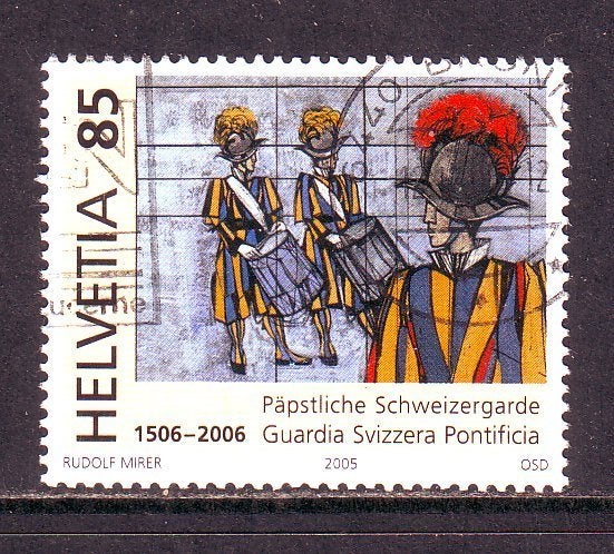 Postzegels Zwitserland (9) : gestempeld ts. nr. 1871 en 2121, Ophalen of Verzenden, Gestempeld