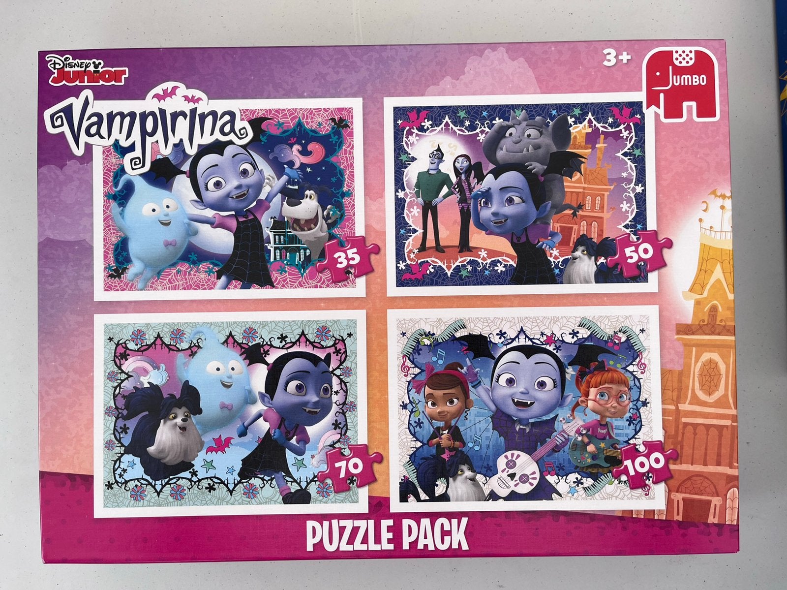 Puzzel set van 4, Kinderen en Baby's, Speelgoed | Kinderpuzzels, Ophalen of Verzenden, Zo goed als nieuw