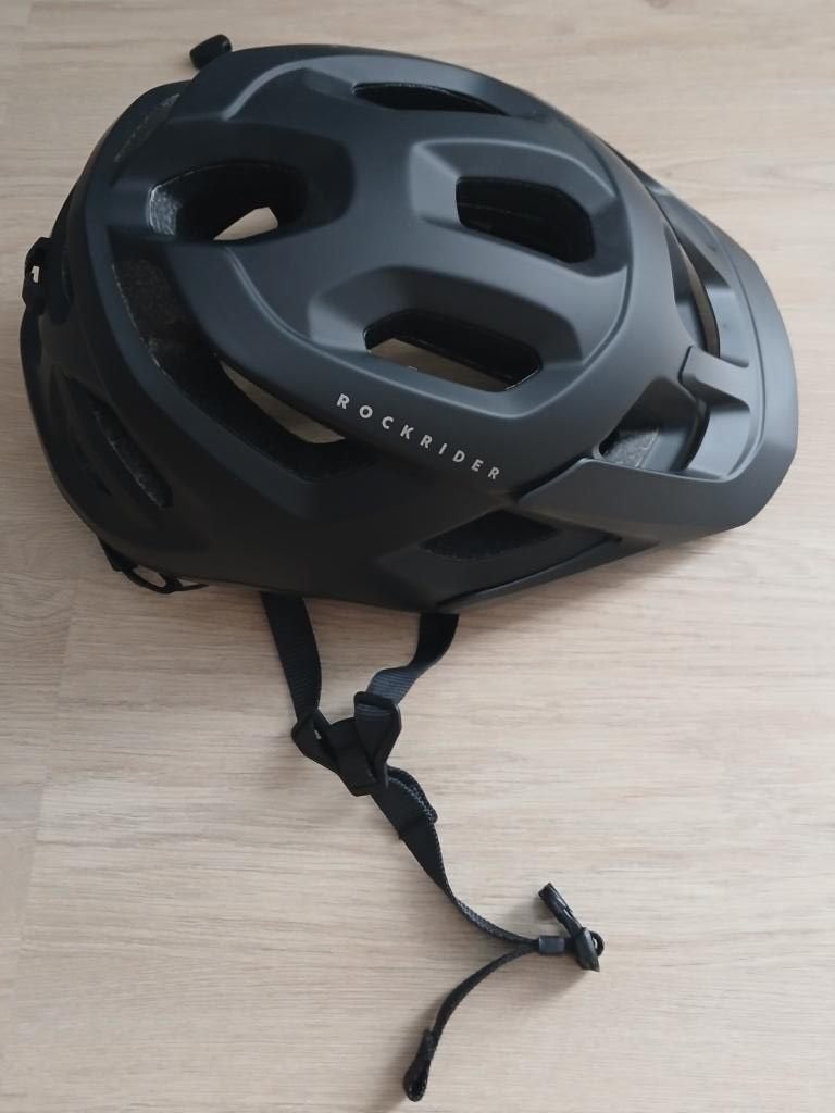 Casque VTT Rockrider Noir MTB exp 500 59-62 cm, Vélos & Vélomoteurs, Enlèvement, Comme neuf, Autres tailles, Homme