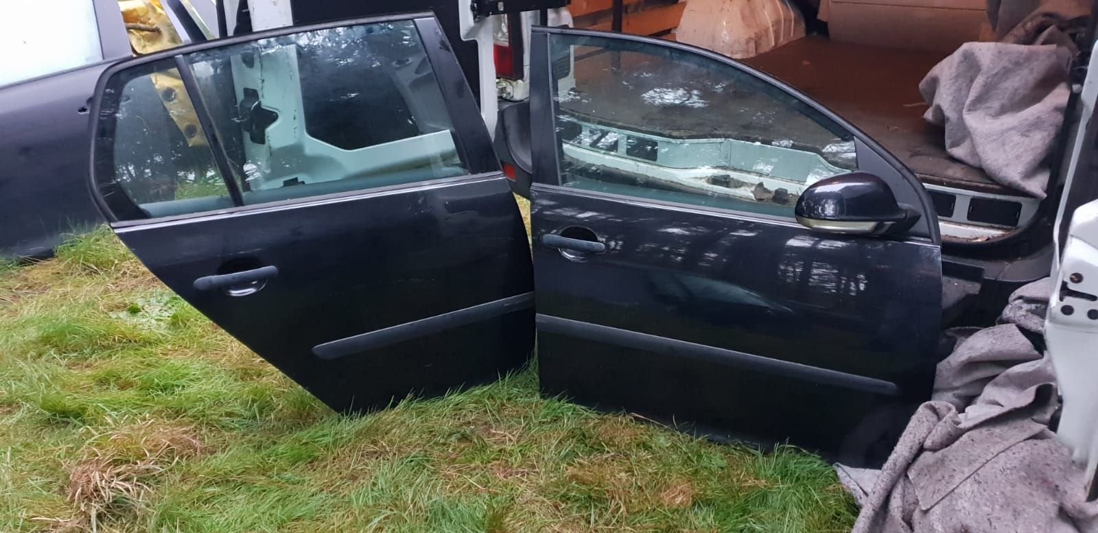 VW GOLF V PORTIEREN RV+RA  BJ 2004 TOT 2008, Auto-onderdelen, Gebruikt, -, Deur, -
