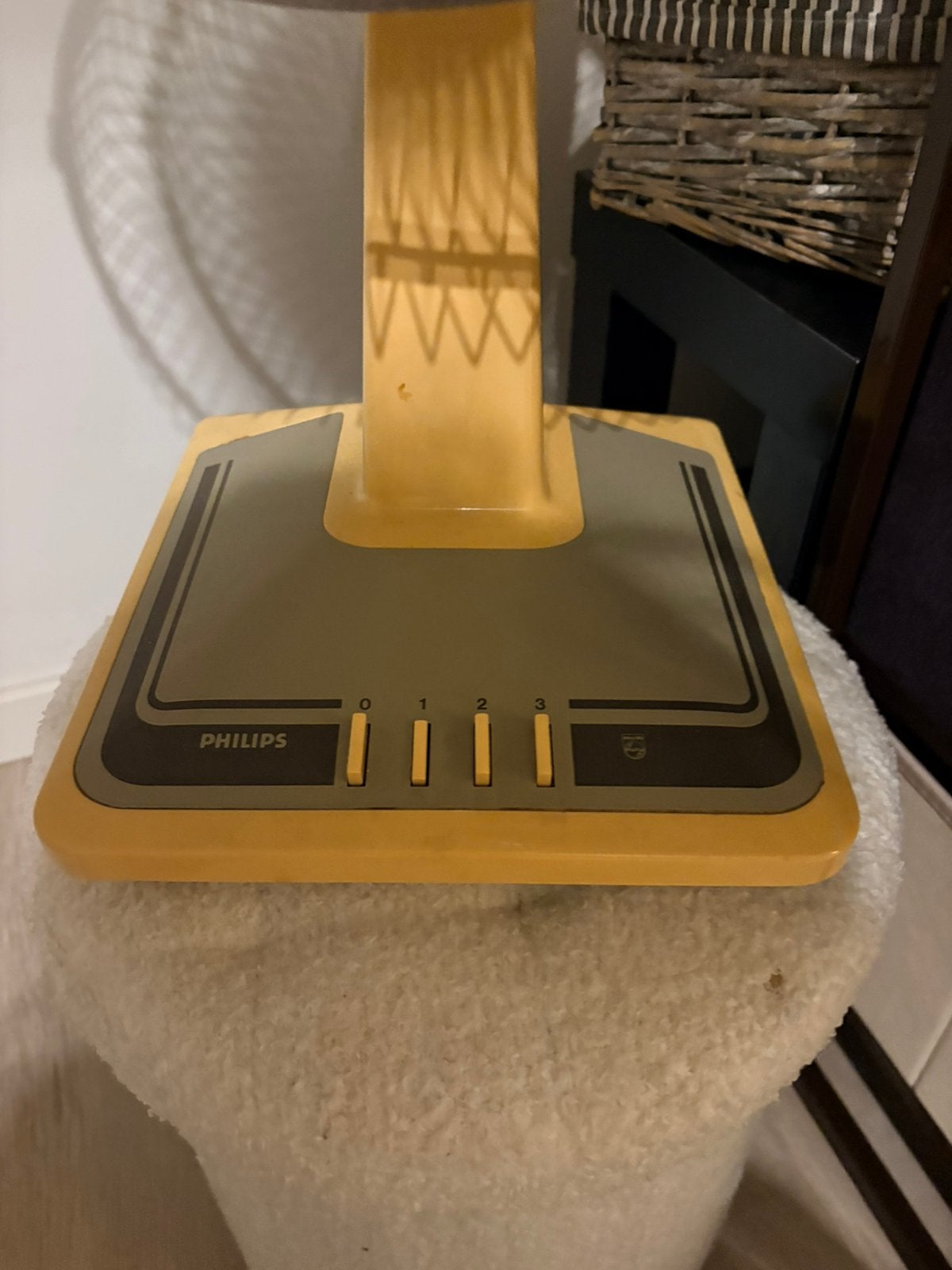 Vintage Philips ventilator  70/'80 3 snelheden Retro, Elektronische apparatuur, Ventilatoren, Ophalen of Verzenden