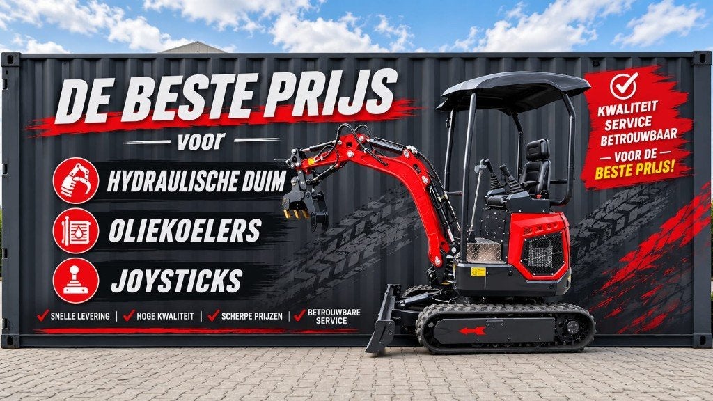Mini-pelle Yama S15 Kingway, 3 godets, pouce gratuit, Articles professionnels, Machines & Construction | Grues & Excavatrices