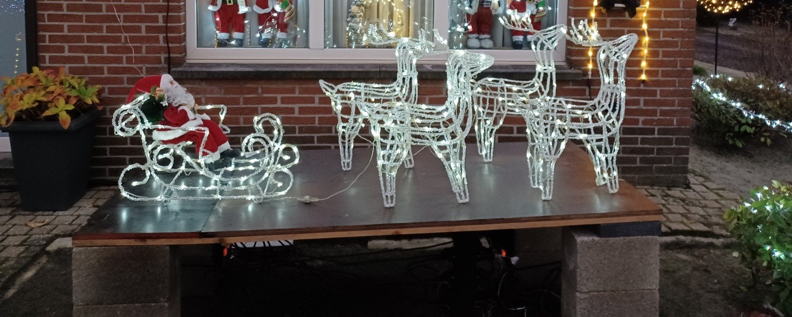 kerst slee, Diversen, Ophalen