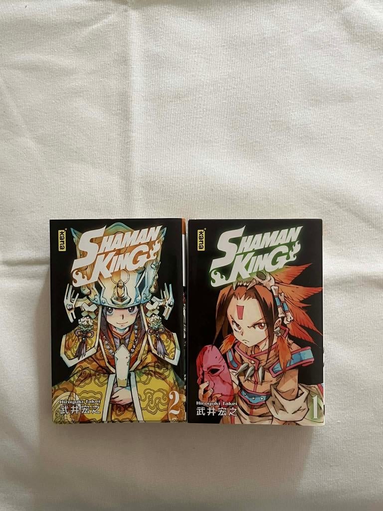 Shaman king tome 1 et 2, Boeken, Meerdere comics, Ophalen of Verzenden, Zo goed als nieuw, Japan (Manga)