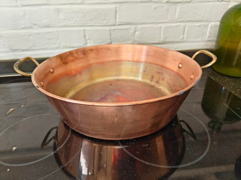 Koperen kookpan, Ophalen