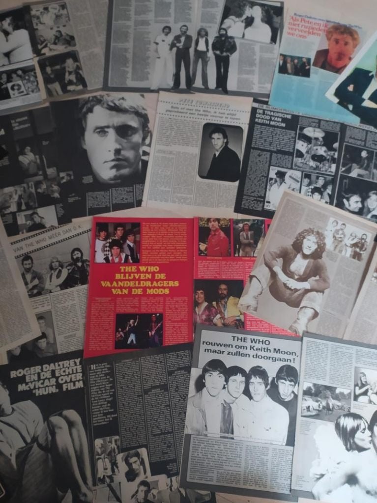 tijdschriftartikels The Who, Ophalen of Verzenden