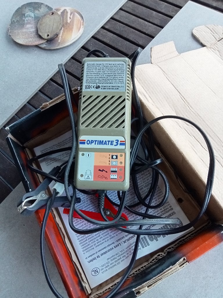 Druppellader Optimate 3, Ophalen, Gebruikt
