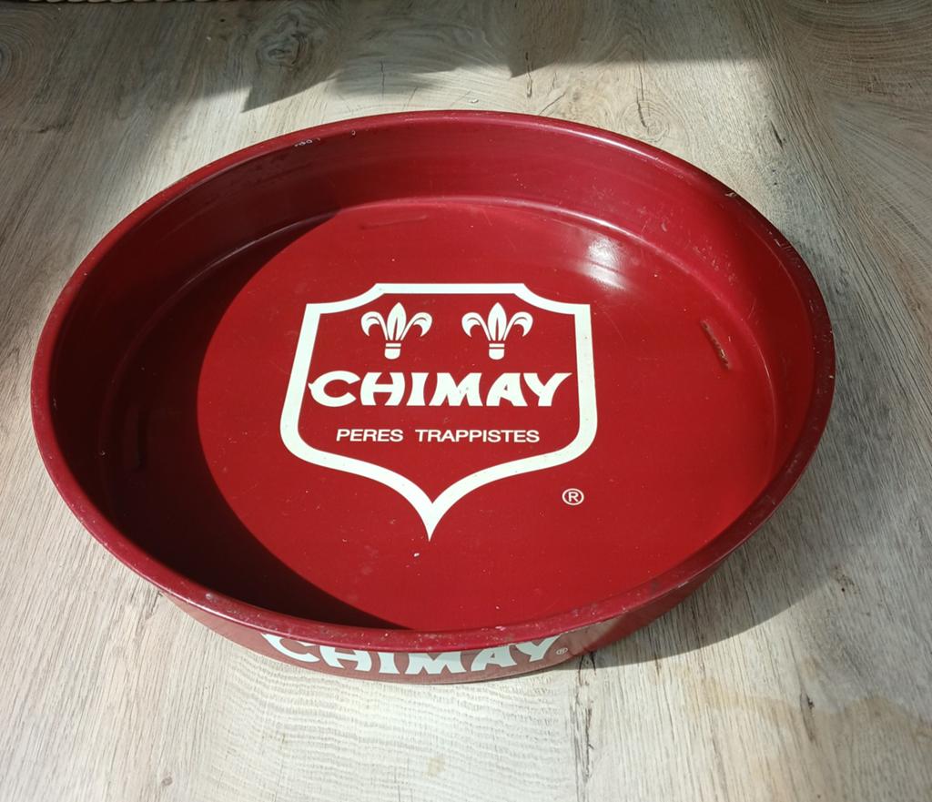 Plateau à bières CHIMAY vintage, Enlèvement