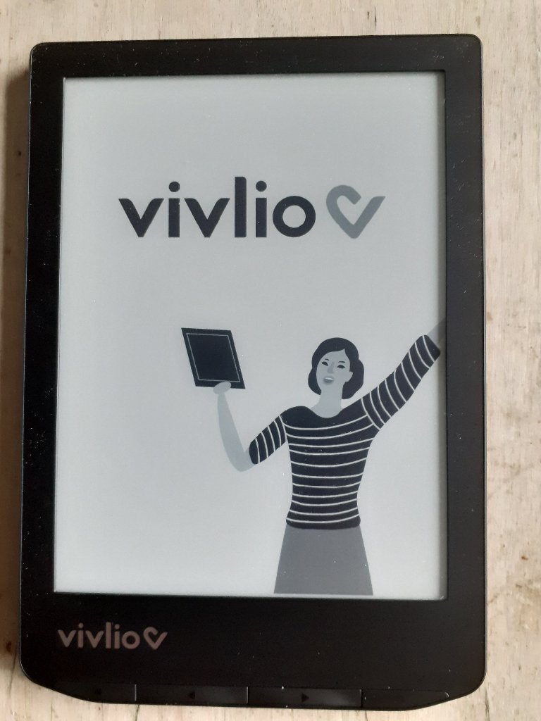 E-reader Vivlio - Zeer recent - Wetteren, Informatique & Logiciels, E-readers, 8 GB, Comme neuf, Enlèvement, Vivlio