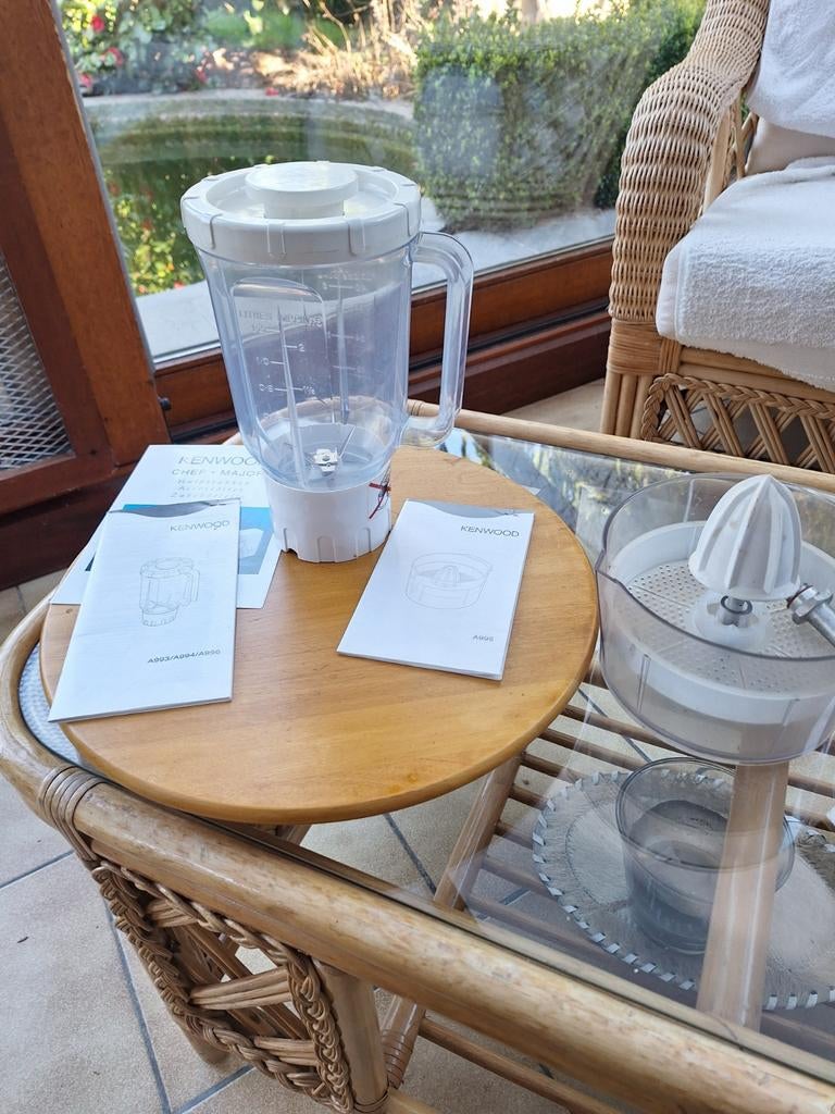 Belangrijkste accessoires van KENWOOD, Ophalen