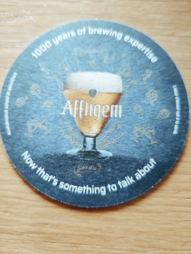 Bierviltje Affligem, Verzamelen, Ophalen of Verzenden, Zo goed als nieuw, Viltje(s), Overige merken