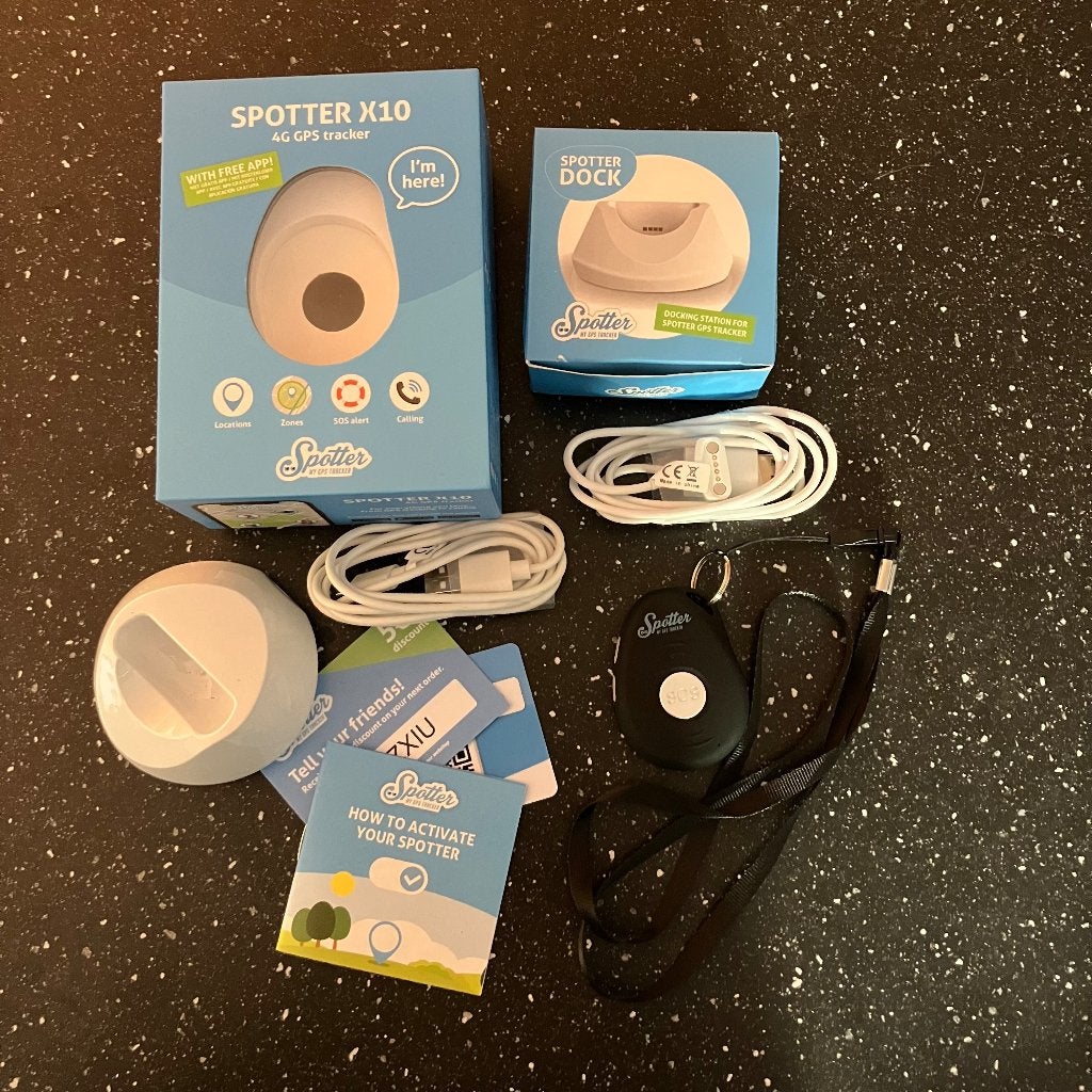 Dementie Tracker - Spotter X10 – GPS - Ondersteuning, Enlèvement ou Envoi, Comme neuf, Autres accessoires, Spotter