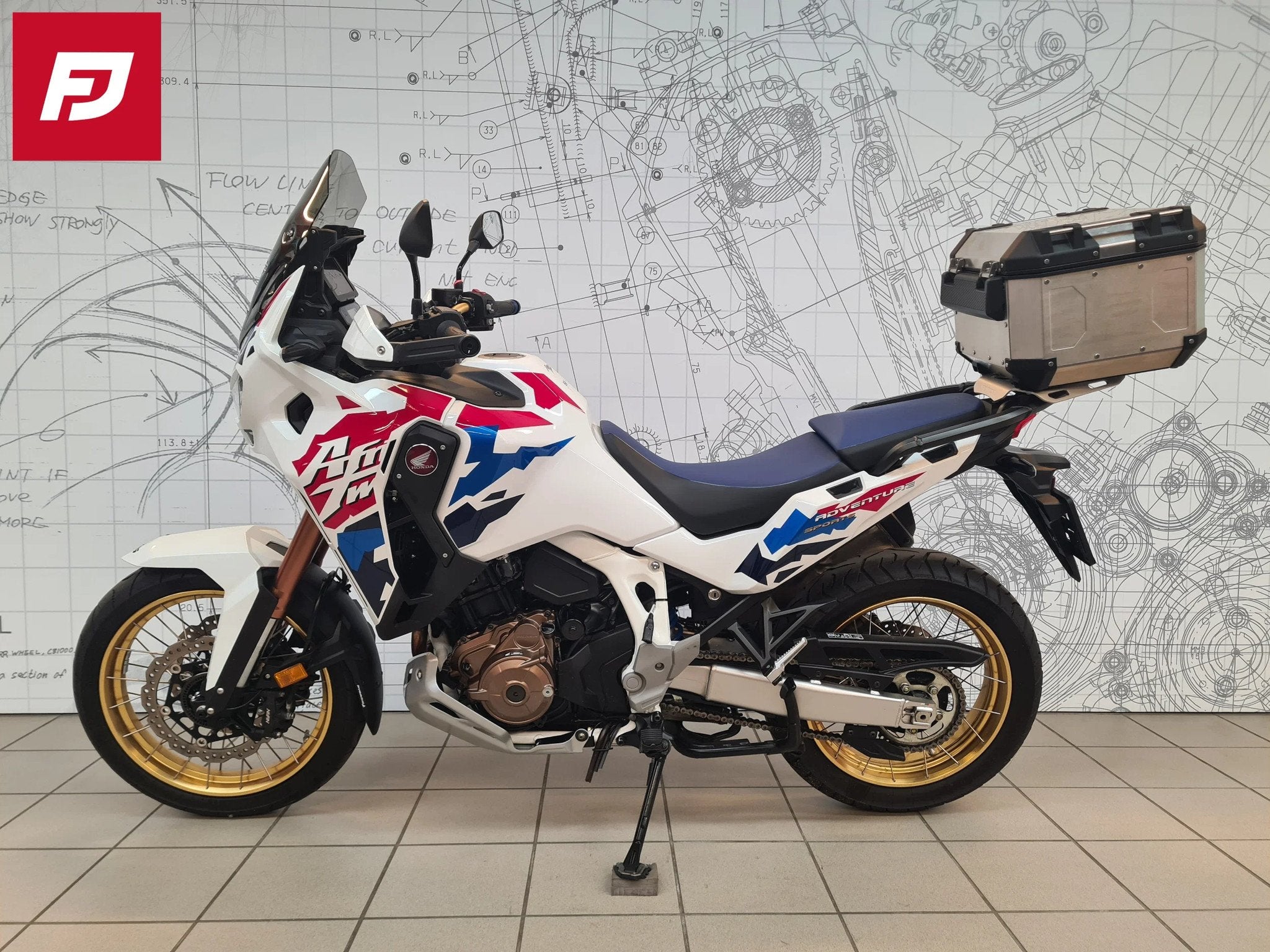 Honda Honda Honda CRF 1100 Africa Twin Adventure Sport Dct, Motos, Entreprise, Plus de 35 kW, 1100 cm³, Autre