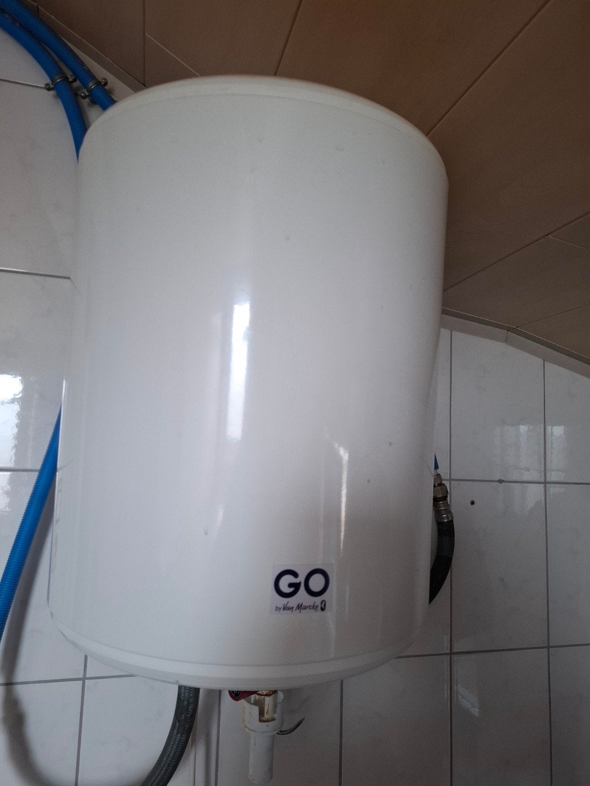 Boiler 50l Van Marcke GO, 20 tot 100 liter, Ophalen, Boiler, 3 t/m 5 jaar oud