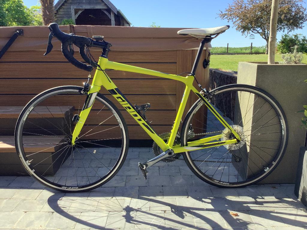 Racefiets Giant, Fietsen en Brommers, Ophalen, Gebruikt, 26 inch, 10 tot 15 versnellingen