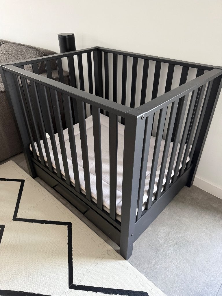 Baby box, Kinderen en Baby's, Babyparken, Ophalen, Gebruikt, Rechthoekig, In hoogte verstelbaar
