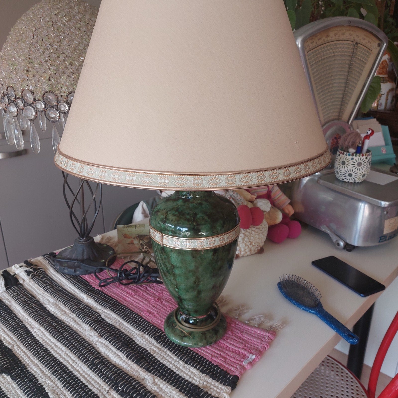 mooie vintage lamp van Louis DRIMMER, Ophalen