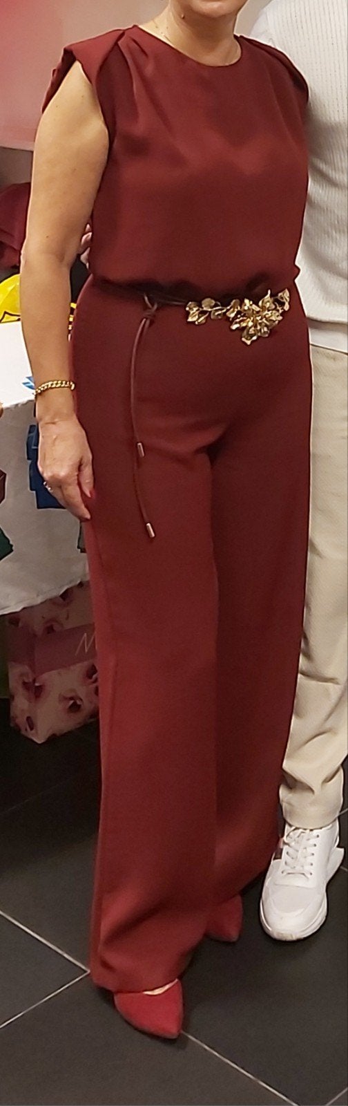 jumpsuit Caroline Biss maat 40, Kleding | Dames, Caroline Biss, Ophalen of Verzenden, Zo goed als nieuw, Maat 38/40 (M)
