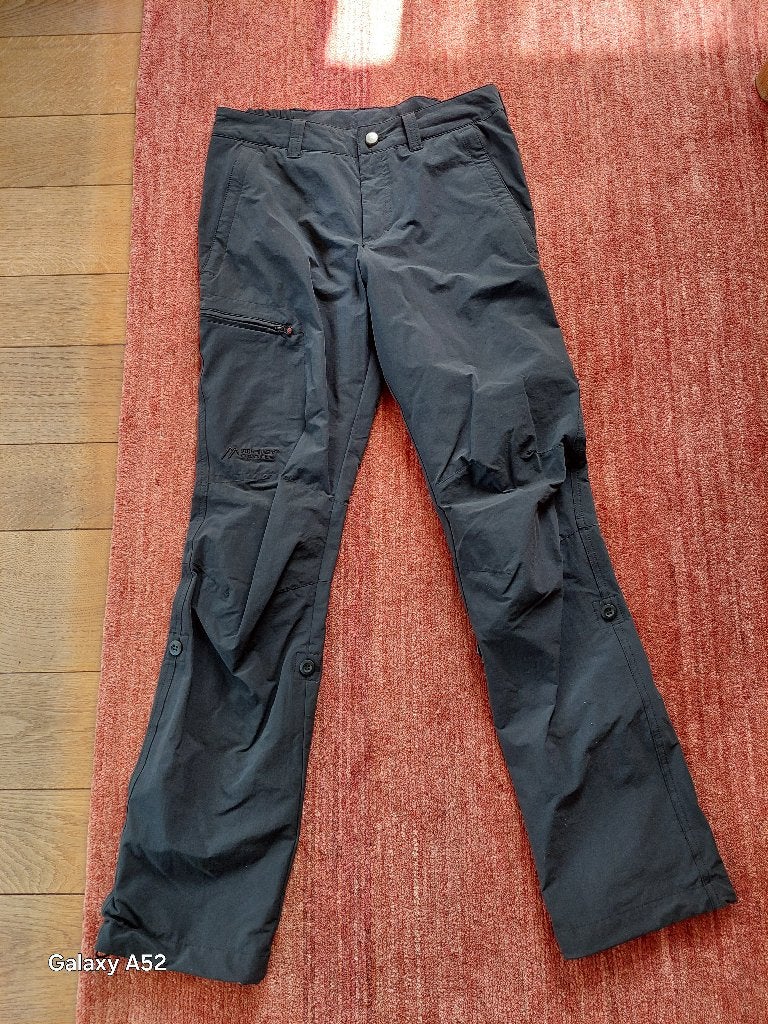 wandelbroek Maier Sports maat 46  - zwart, Kleding | Heren, Sportkleding, Zwart, Wandelen of Outdoor, Ophalen of Verzenden, Zo goed als nieuw