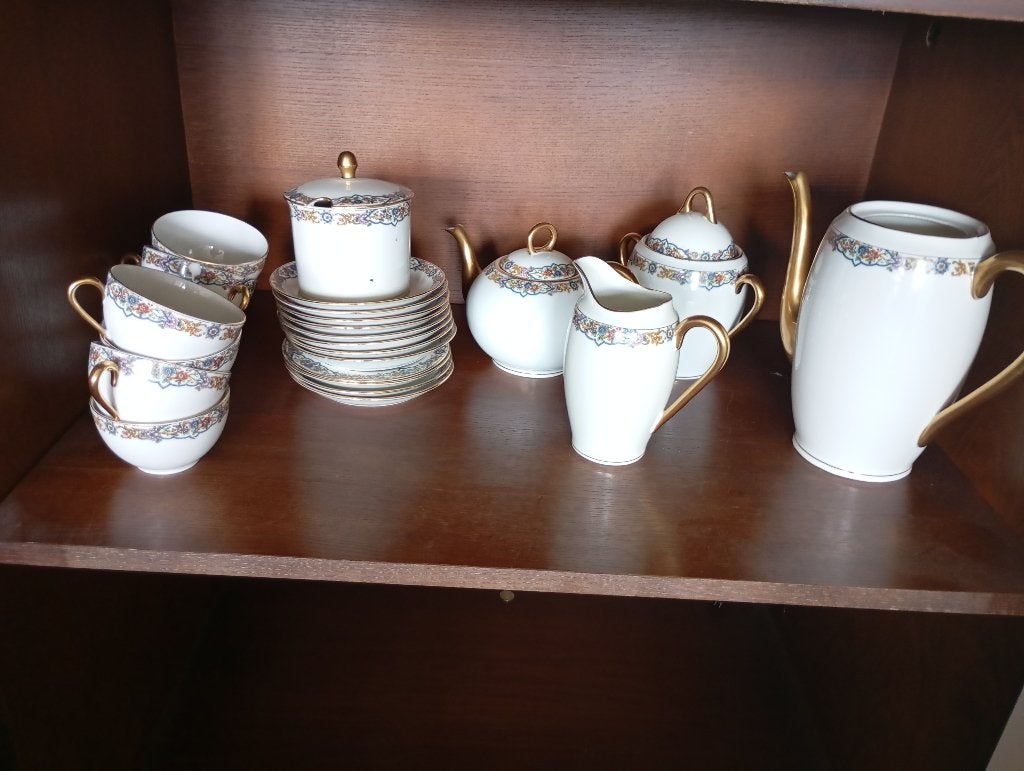 Koffieservies - Limoges porselein - Émile Madesclaire, Ophalen