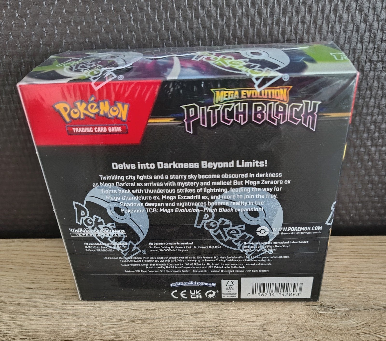 Pokemon -Pitch Black Boosterbox, Hobby & Loisirs créatifs, Enlèvement, Comme neuf, Booster box
