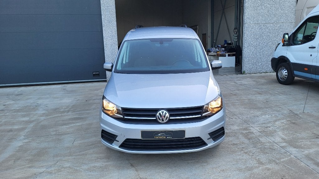 Volkswagen CADDY 1.4 Benzine Euro 6 van 2017 met 044.000 km, Auto's, Voorwielaandrijving, 5 deurs, Zilver of Grijs, https://public.car-pass.be/vhr/0c548c92-c331-4d8e-9b49-af166cb48d5d