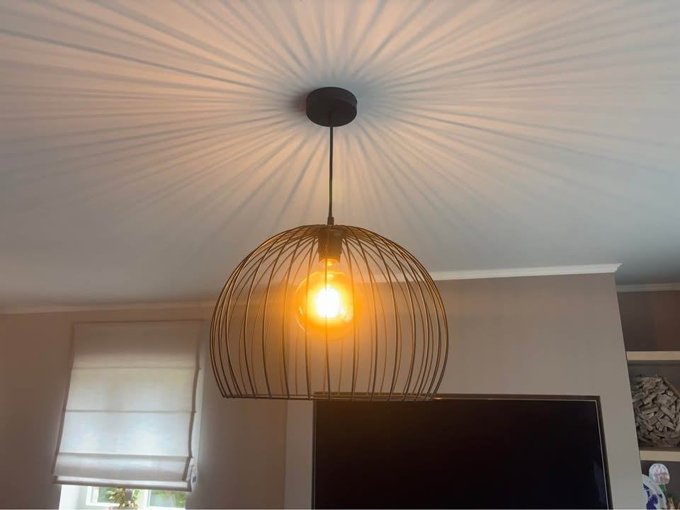 Hanglamp, Huis en Inrichting, Ophalen, Zo goed als nieuw, Landelijk modern