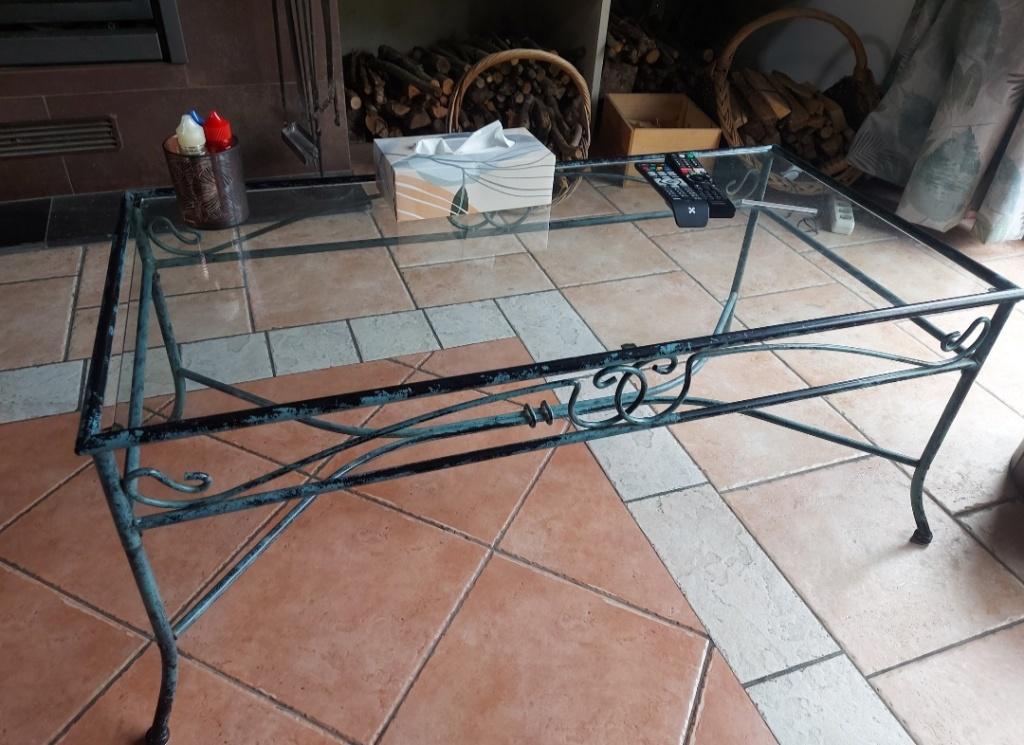 Table basse, 100 à 150 cm, Verre, Enlèvement, Utilisé