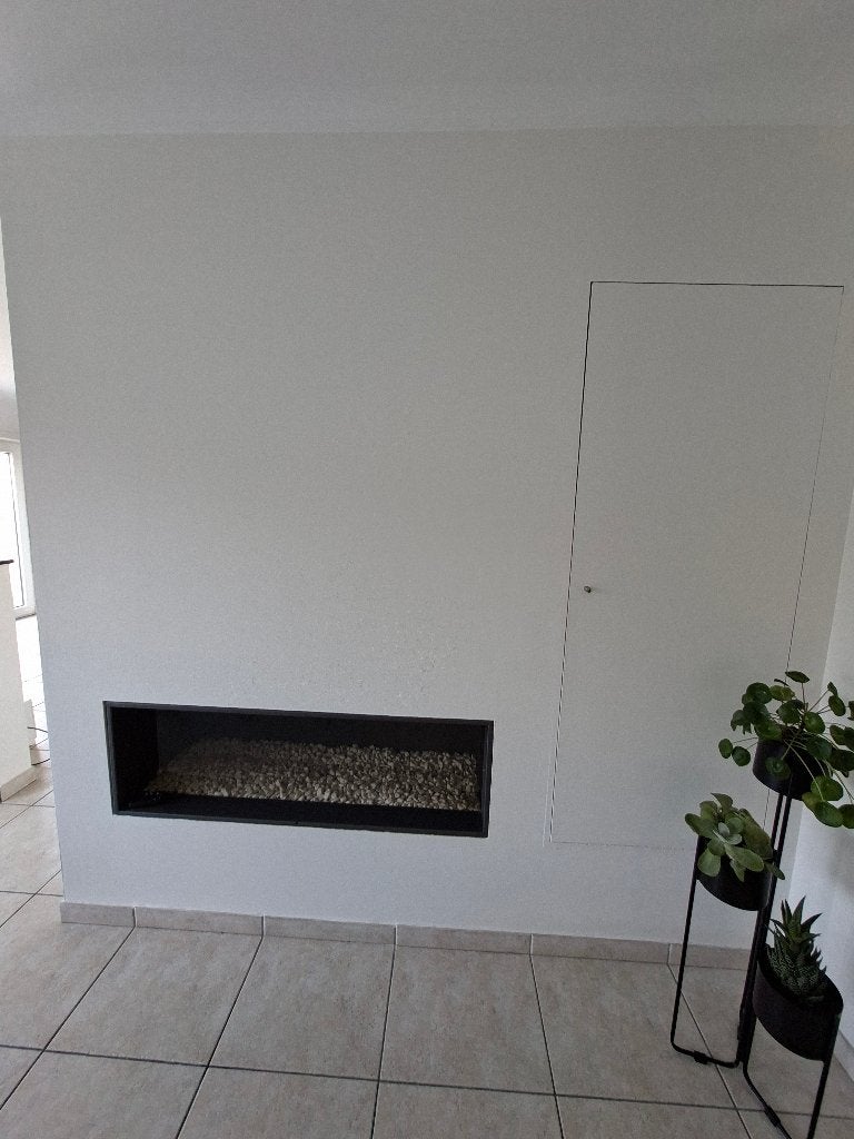 Foyer au gaz, Enlèvement, Utilisé, Encastré, Cheminée au gaz