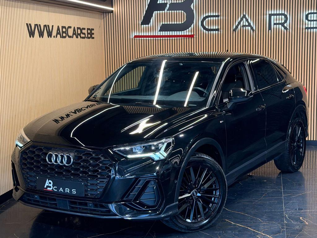 Audi Q3 Sportback 35 TDi * S LINE * GARANTIE 12 MOIS * COUPE, Auto's, Automaat, Gebruikt, 4 cilinders, Zwart