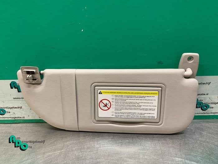 Pare-soleil d'un Citroen C1 (C1 08-), -, 3 mois de garantie, Utilisé, -