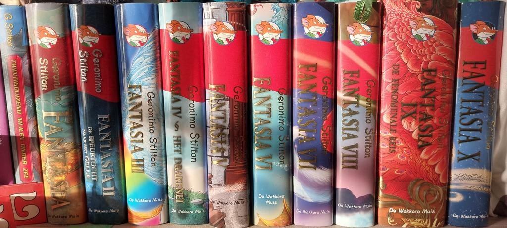 Fantasia geronimo stilton boeken van 1 t.e.m. 10, Boeken, Kinderboeken | Jeugd | 10 tot 12 jaar, Ophalen of Verzenden