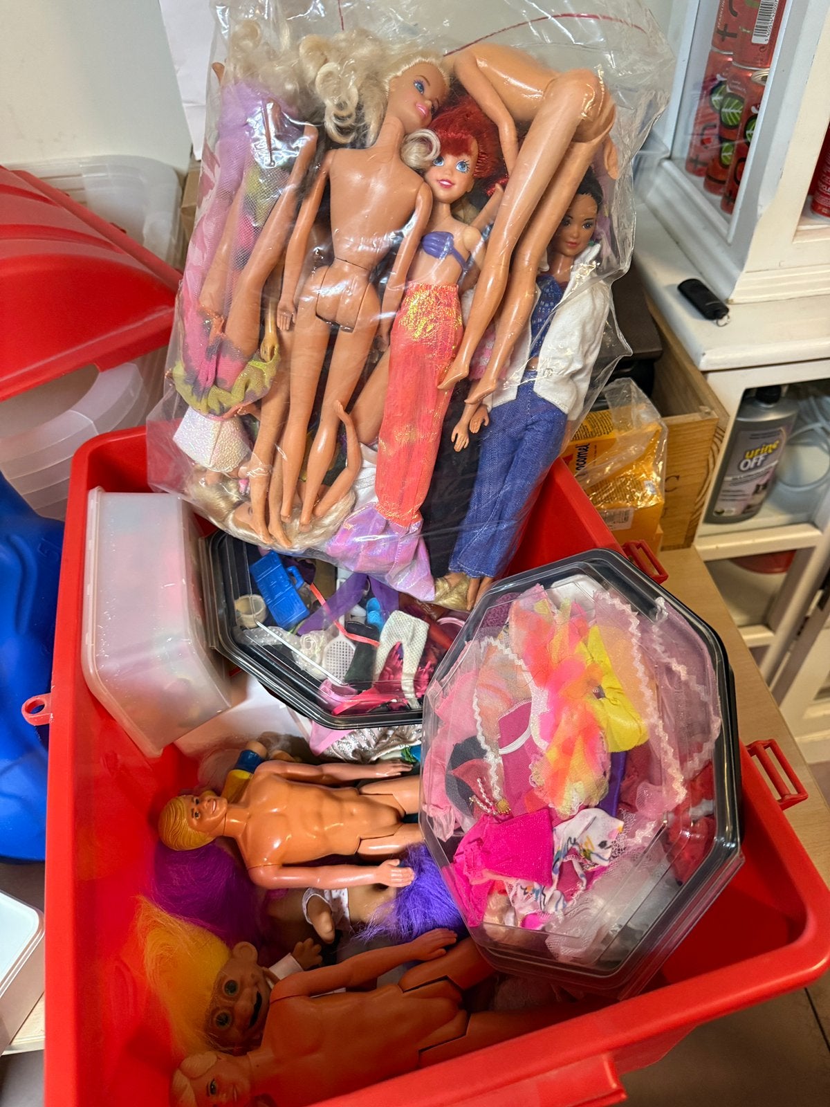 3 dozen speelgoed barbiepoppen/ barbiepaarden, Kinderen en Baby's, Ophalen, Gebruikt, Barbie