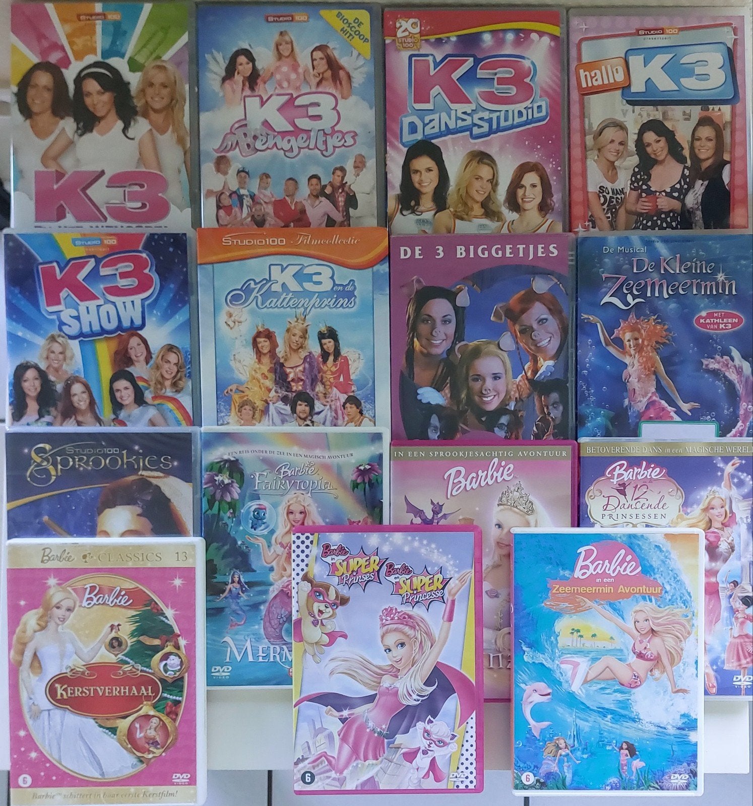 Dvd's K3 Barbie, Cd's en Dvd's, Dvd's | Kinderen en Jeugd, Ophalen of Verzenden