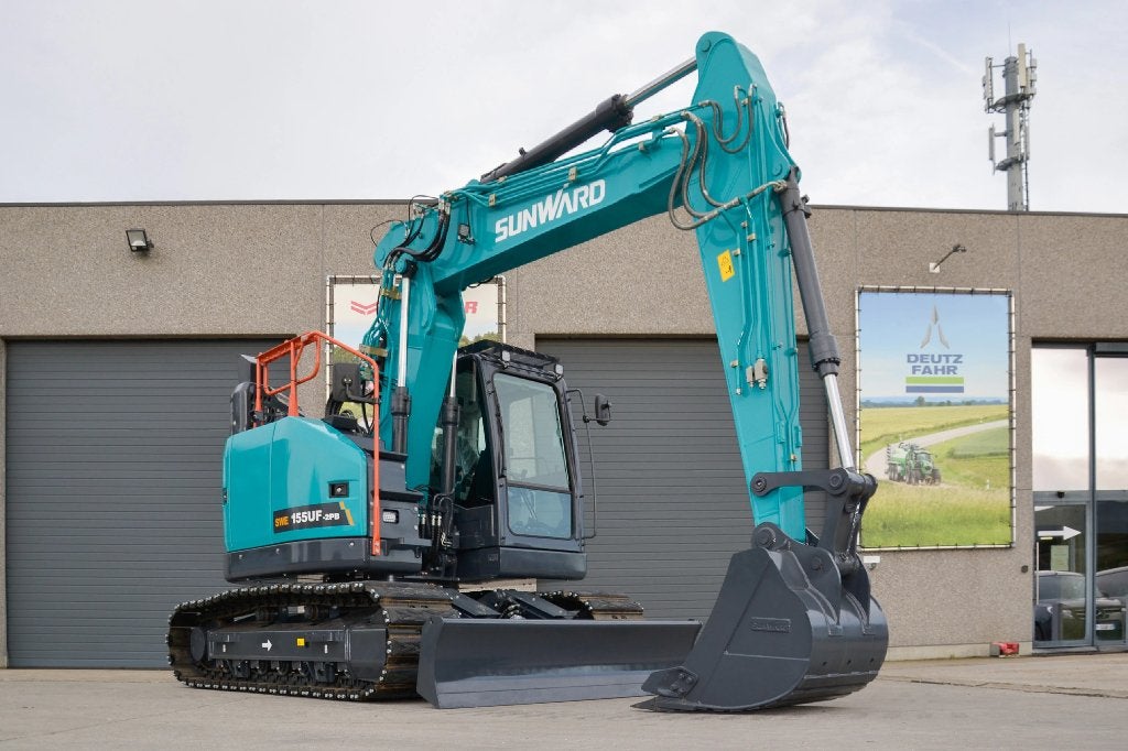 SWE 155UF 2-PB  - 2PB Graafmachine 16.500kg, Enlèvement ou Envoi, Excavatrice