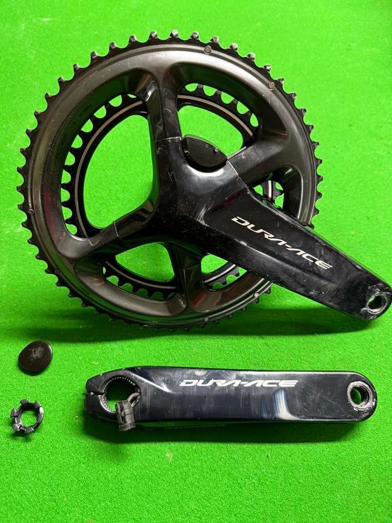 Dura ace Crank met 4iiii powermeter, Enlèvement, Comme neuf