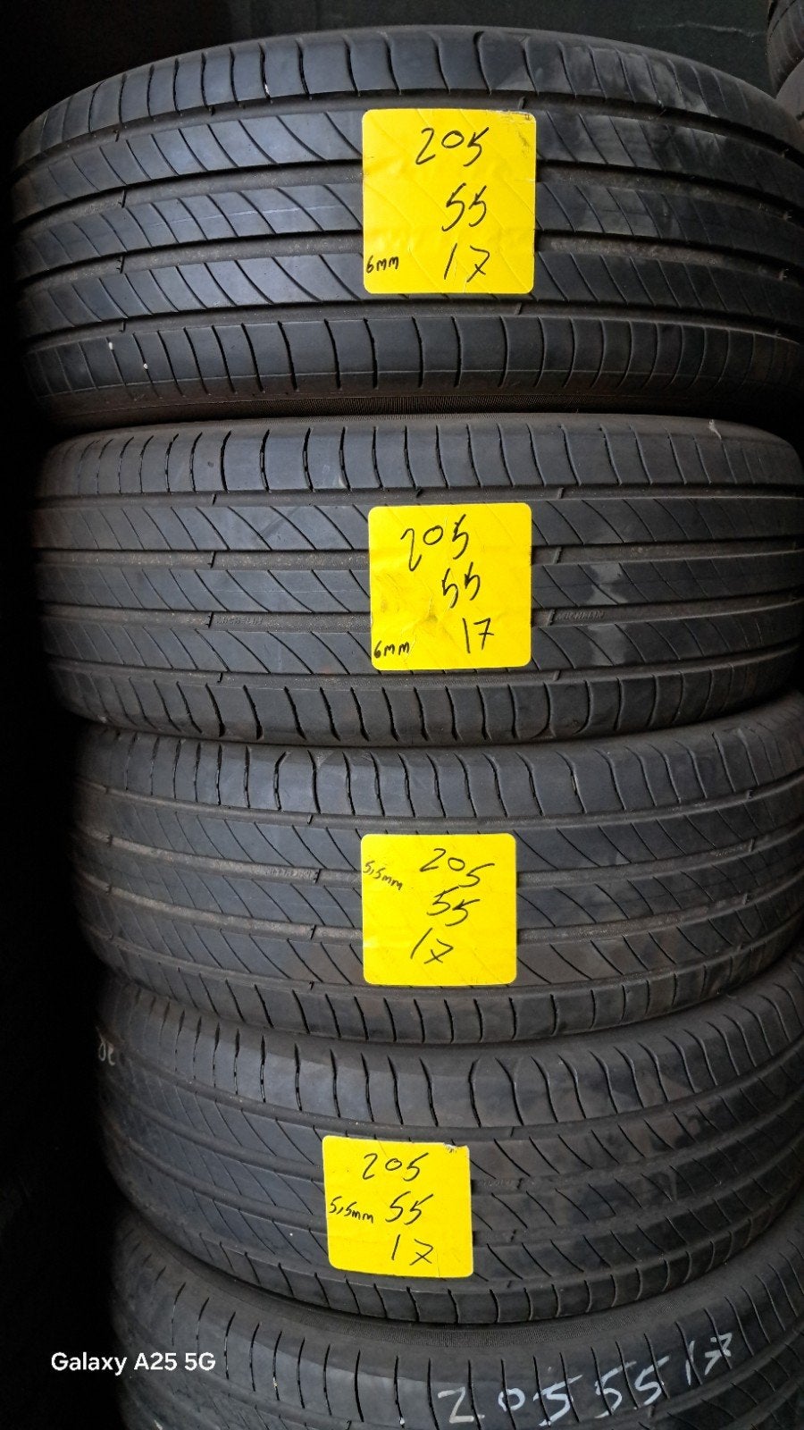 205/55/17 205/55r17 2055517 Démo estivale Michelin, Enlèvement