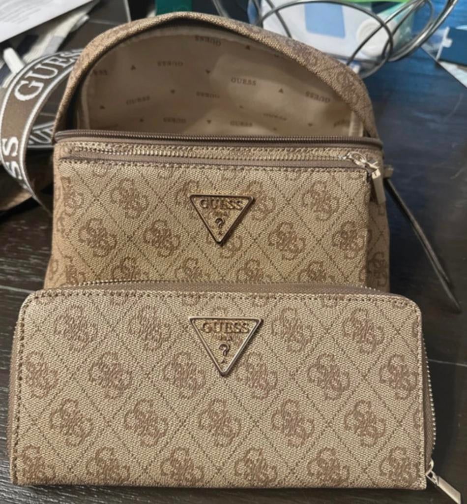 Sac banane guess neuf, Ophalen of Verzenden, Nieuw, Beige, Overige merken