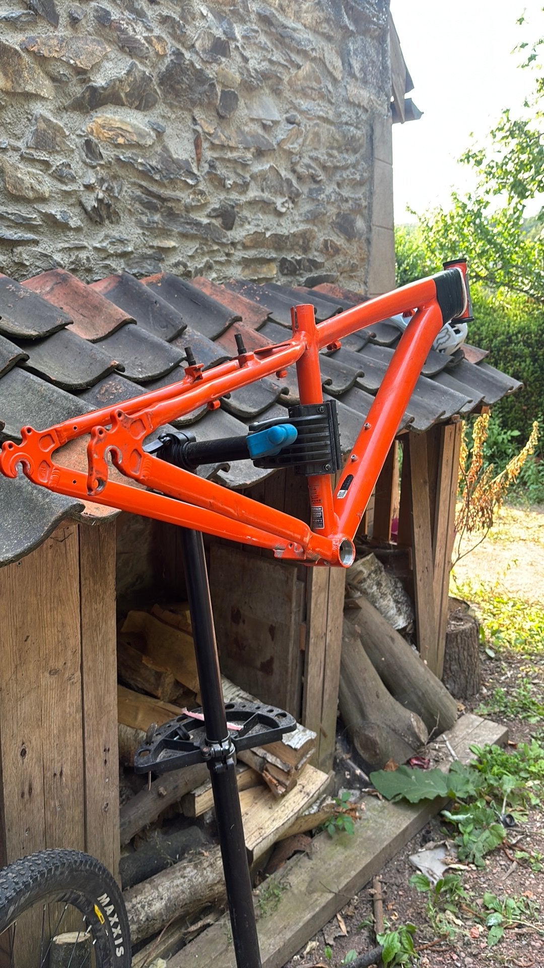 Cadre vtt rockrider, Enlèvement